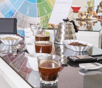 Verkostung, Cupping, Barista Kurs