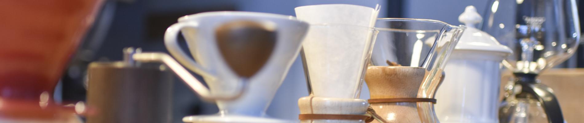 Kaffe Brühmethoden. Barista erlenern