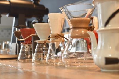 Kaffee Brühmethoden. Barista Schulung